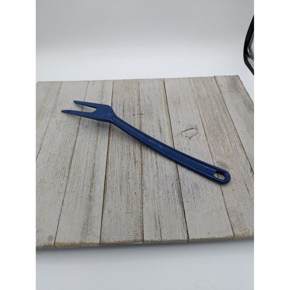 Ultratemp Robinson Blue Meat Fork 11 1/2" USA Vintage 2103 - Picture 4 of 7